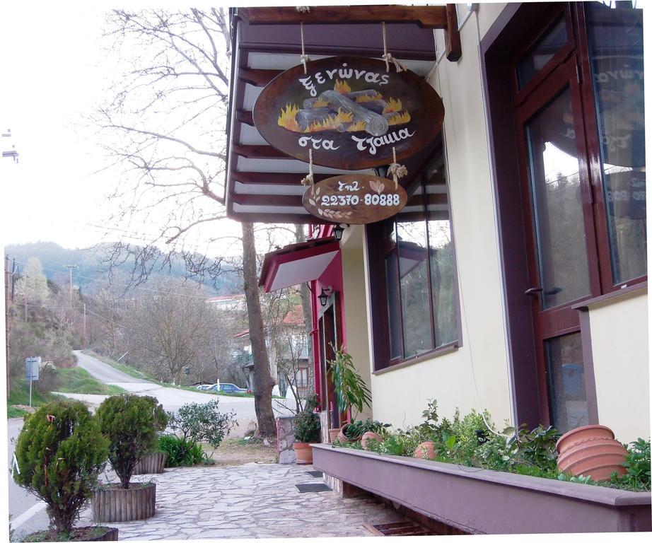 Xenonas Sta Tzakia Hotel Karpenisi ภายนอก รูปภาพ